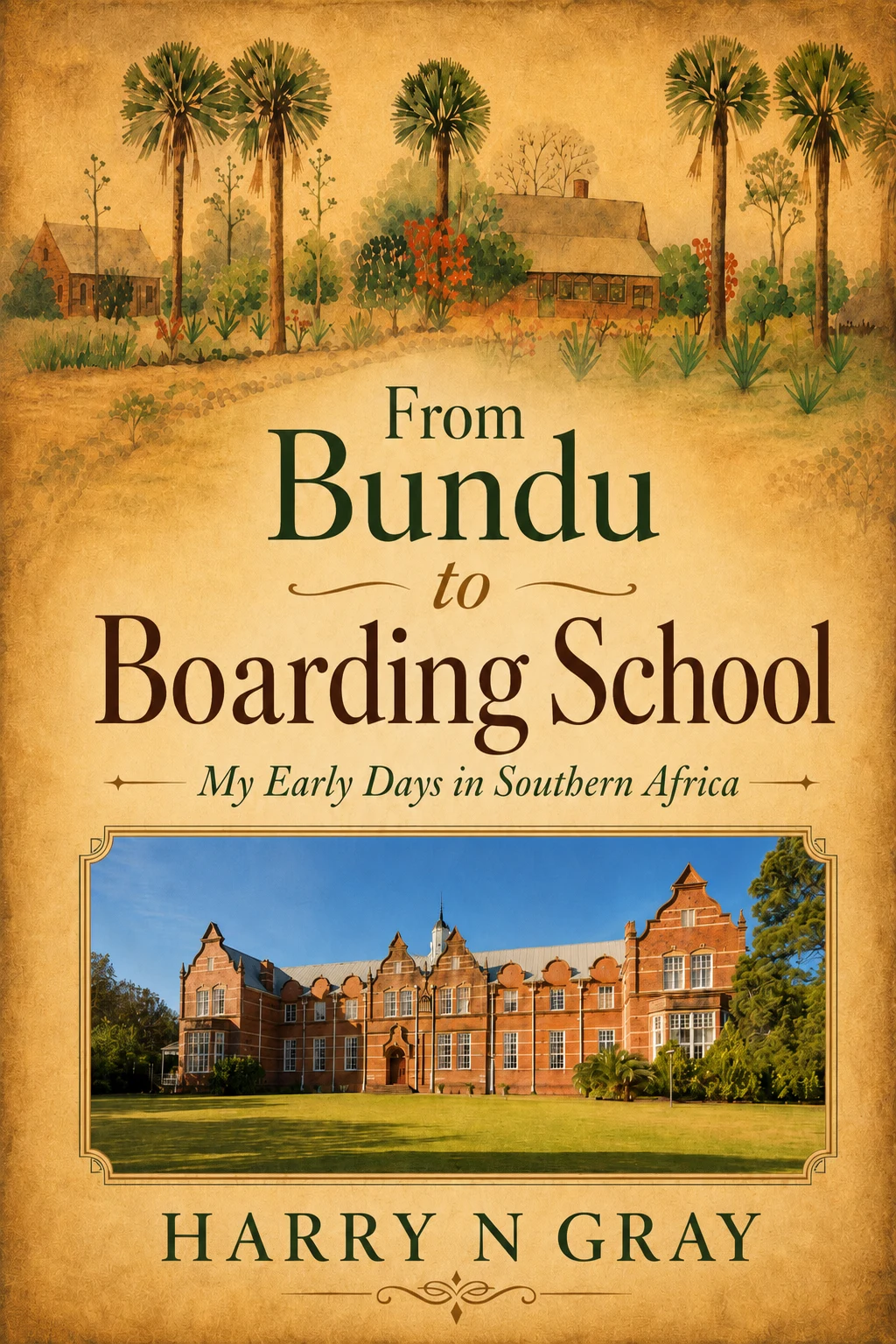 Cover of From Bundu to Boarding School: My Early Days in Southern Africa by Harry N Gray